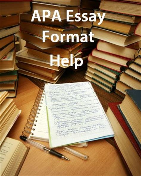 The guidelines for paper format apply to both student assignments and manuscripts being submitted for publication to a journal. APA Essay Help with Style and APA College Essay Format
