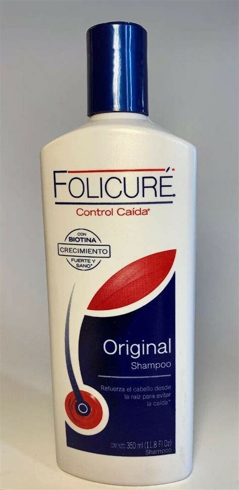Folicure Original Shampoo For Fuller Thicker Hair 350ml 118 Fl Each
