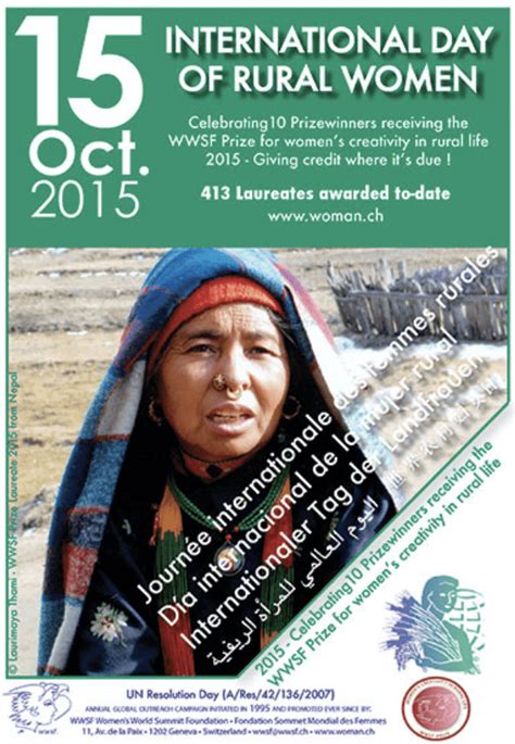 International Day Of Rural Women 15 October 2022 Women S World