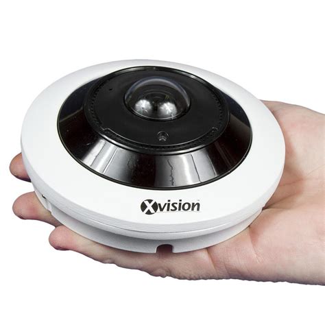 Xvision 5mp Ip Starlight Cylindric Vandal Resistant 360 Degree Fisheye