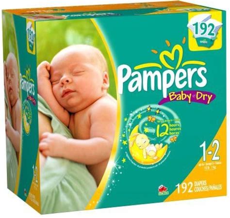 Pampers Baby Dry Size 12 Diapers Value Pack 192 Count S M Buy 0
