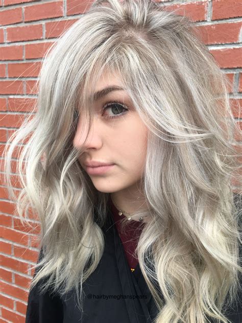 Silver Platinum Hair Blonde Hair With Highlights Hair Platinum