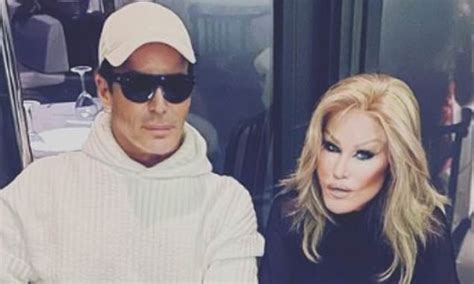 Jocelyn Wildenstein shares heavily filtered rare snap with fiancé Lloyd