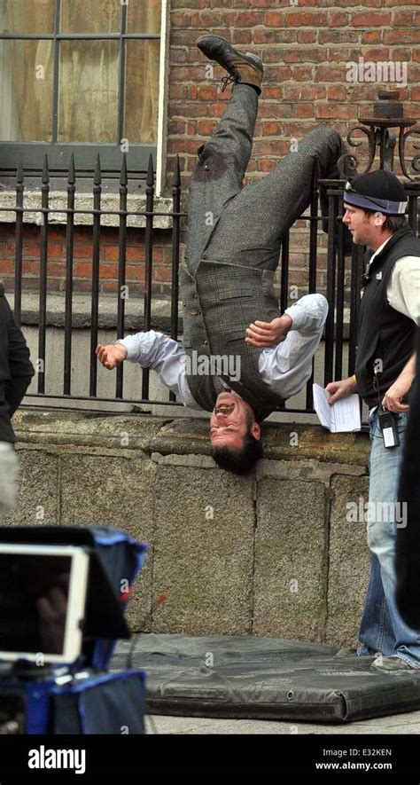 Matthew Mcfadyen Jermome Flynn And Adam Rothenberg Filming Scenes For Bbcs Ripper Street On