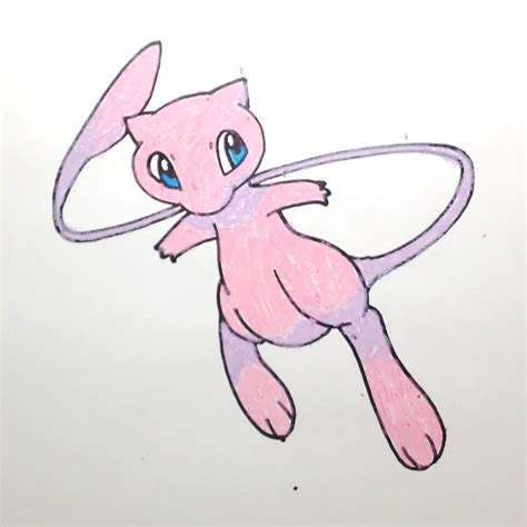 How To Draw Mew Pokemon Step By Step By Allforkidschannel On Deviantart