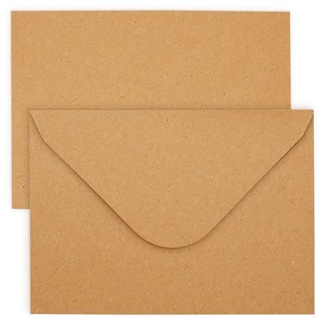 Buy A6 Kraft Paper Invitation Envelopes 4x6 For Baby Shower