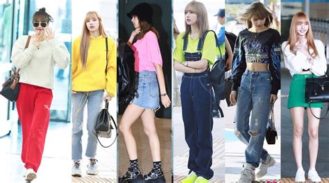 Collect Video Blackpink Lisa Airport Fashion Style 2016 2019 Collect