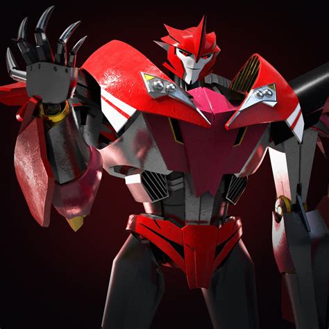 Bill Nguyen Knockout Transformers Prime 3d Character Rig