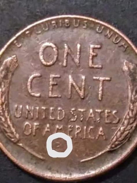 1957 D Wheat Penny Mint Mark Located On The Reverse Coin Talk