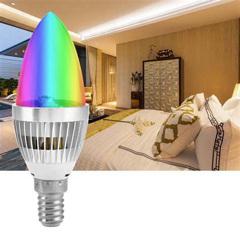 Otviap Changing Candle Lightrgb Candle Lighte14e12 3w Rgb Led Color
