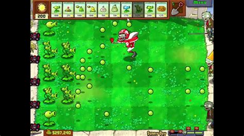 Plants Vs Zombies Sunny Day Hidden Mini Game Without Using