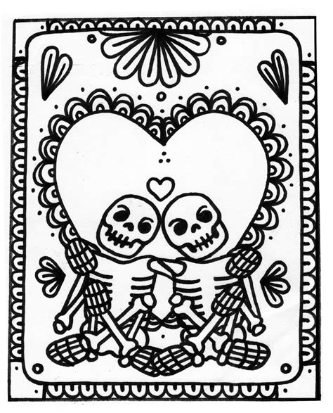Free printable colorings pages to print and color. Pin by christina kirkendall on coloring pack 4 | Skull ...