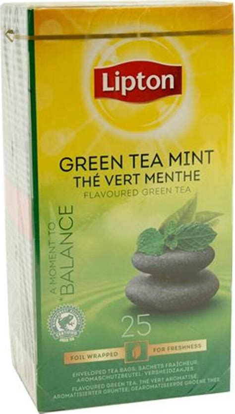 Lipton Πράσινο Τσάι με Μέντα 25 Φακελάκια Skroutz gr