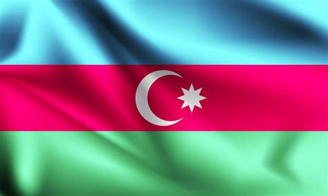 Azerbaijan 3d Flag 1228947 Vector Art At Vecteezy