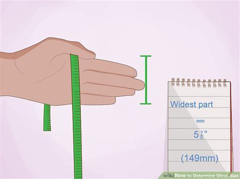 To determine the size of a baseball glove, measure from the tip of the index finger along the palm to the heel of the glove. 3 Ways to Determine Glove Size - wikiHow