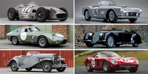 These Are The 20 Most Expensive Cars Ever Sold At Auction