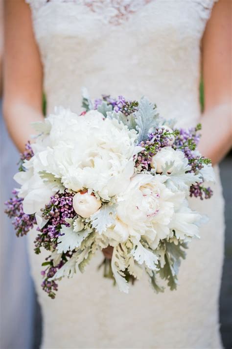 This large bouquet has 27 purple and lavender silk roses surrounded by. 20 Breathtaking Peony wedding bouquet