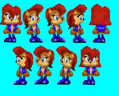 Sonic Sally Sprites