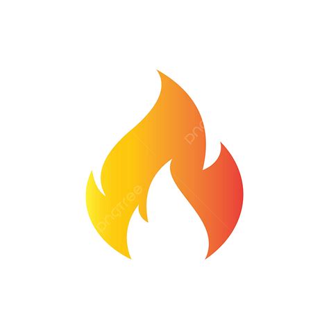 Fire Flames Icon Fire Silhouette And Black Fire Vecto