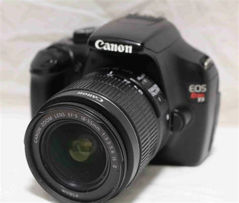 Canon Eos Rebel T3 1100d Slr Digital Camera W Efs 18 55mm Lens