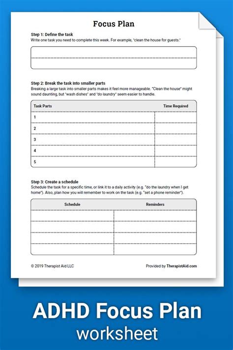 Good Activities For Adults With Adhd William Barbers Kids Worksheets