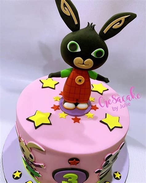 Cre8acake By Julie On Instagram Bing Bunny Cake Bingbunny