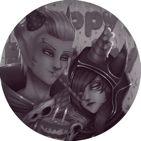 Rakan And Xayah Anniversary Fanart By Kaywhox On Deviantart