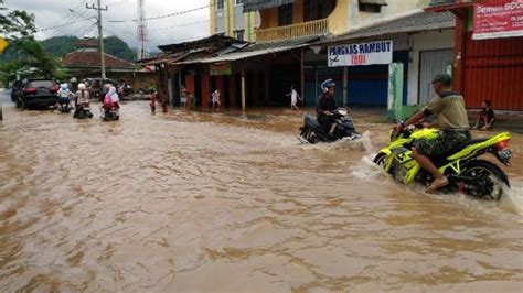 Banjir Rendam Sebagian Bandar Lampung Kanal Sumatera