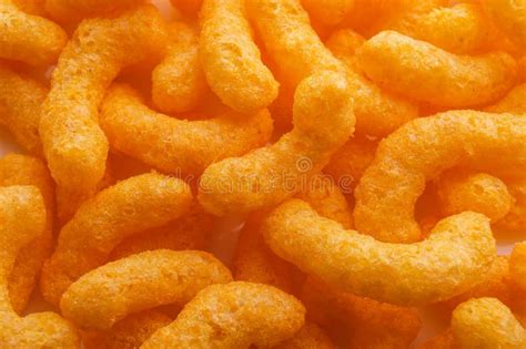 Cheese Puff Yummy Chips Snack Stock Photo Image Of Abstract Fast