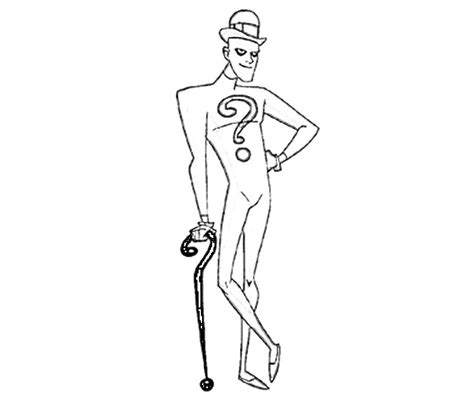 I start with a slideshow of coloring book. Batman Arkham City Riddler | Yumiko Fujiwara