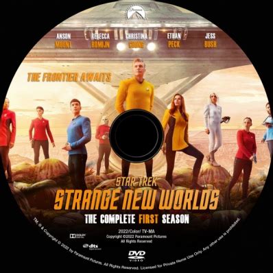 Covercity Dvd Covers Labels Star Trek Strange New Worlds Season