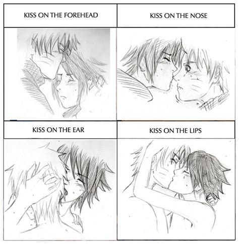 Narusasu Kiss Meme By Baka Haku On Deviantart