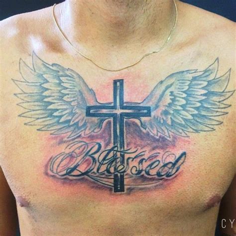 65 Best Blessed Tattoo Designs And Meanings Holy Symbols 2019