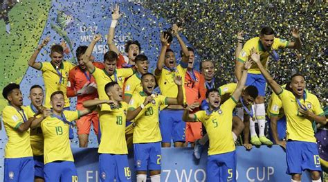 Brazil Win U17 World Cup Title After Late Comeback Against Mexico