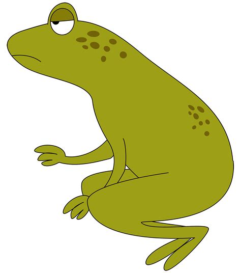 Frog Hopping Clipart