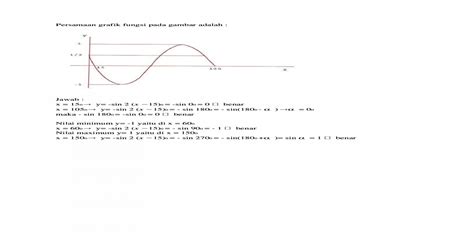 Feb 13, 2020 · contoh soal trigonometri. Contoh Soal Grafik Fungsi Trigonometri Berserta Jawabannya