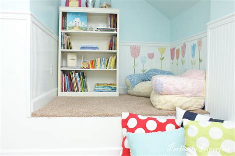 Playroom Reading Nook Reveal Perfectly Imperfect™ Blog