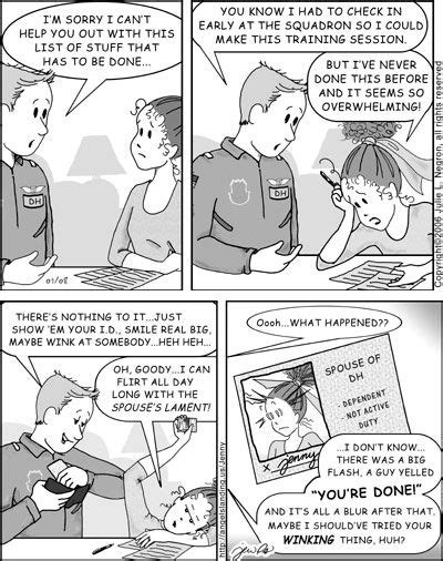 Pin By Kristen Sanborn On Jenny The Military Spouse Cartoon Strip