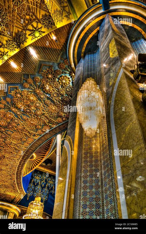 Kuwait Grand Mosque Interior Kuwait City Kuwait Stock Photo Alamy