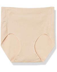 Wacoal Cotton Beyond Naked Thong Panty In Beige Natural Lyst