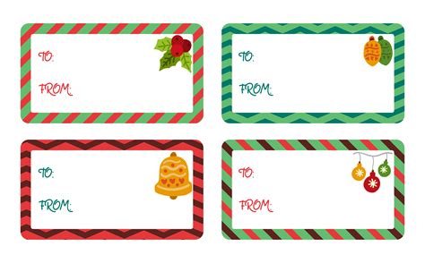 Best Free Printable Christmas Labels Templates Pdf For Free At