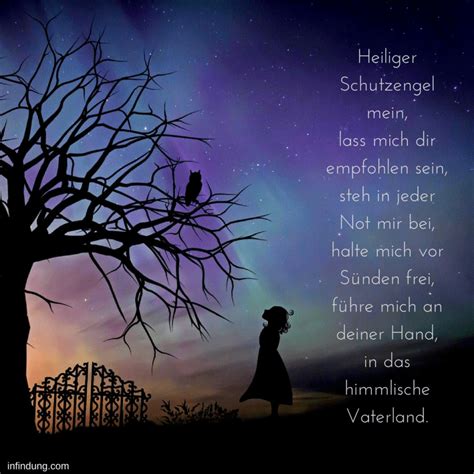 Abendgebet - Gebet an meinen Schutzengel – Infindung