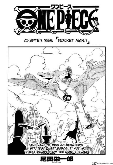 One Piece Chapter 365 One Piece Manga Online