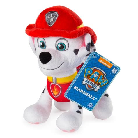 Paw Patrol 8 Marshall Plush Toy Standing Plush With Stitched