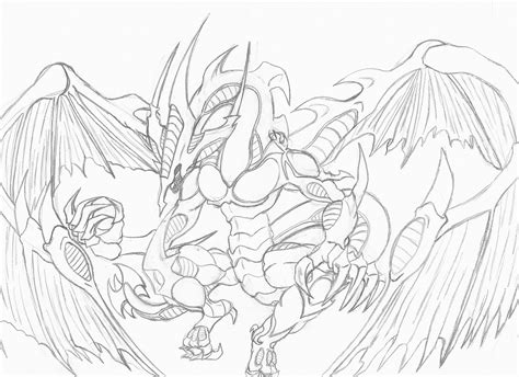 Yugioh Dragon Coloring Pages At Getdrawings Free Download