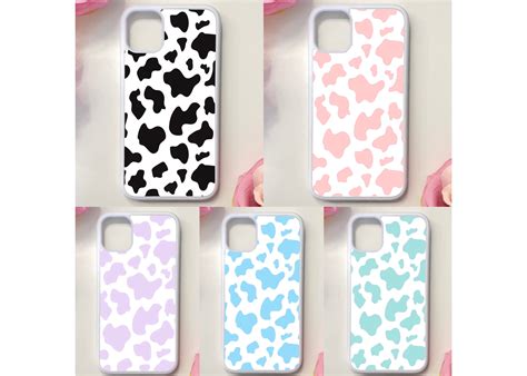 Cow Phone Case Iphone 11 Pro Max Case Cow Ts For Women Etsy