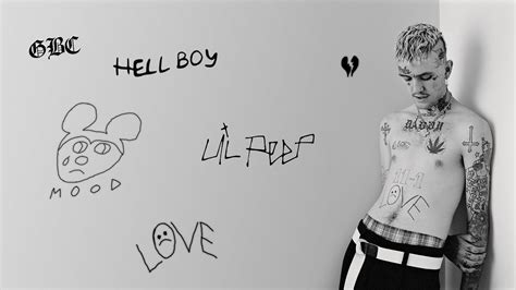 Lil peep, music, singer, male celebrities, boys, hd, 4k, headshot. Lil Peep Cartoon Wallpapers - Wallpaper Cave