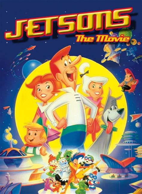 The Jetsons Animated Tv Series Cast In Flying Car And Rosie Robot