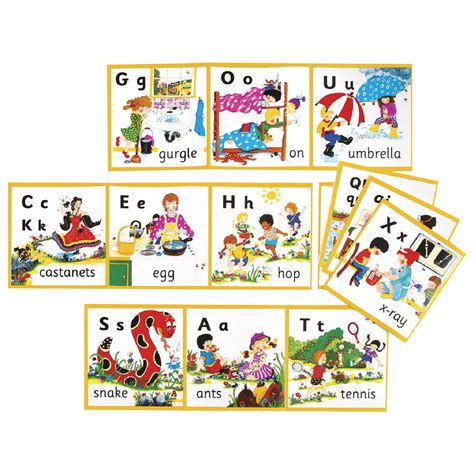 Jolly Phonics Flashcards For Schoolhome Use Teaching