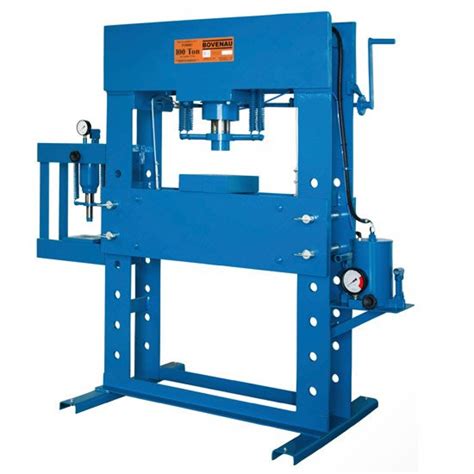 prensa hidráulica c capacidade de até 100 toneladas c auxiliar de até 15 toneladas bovenau